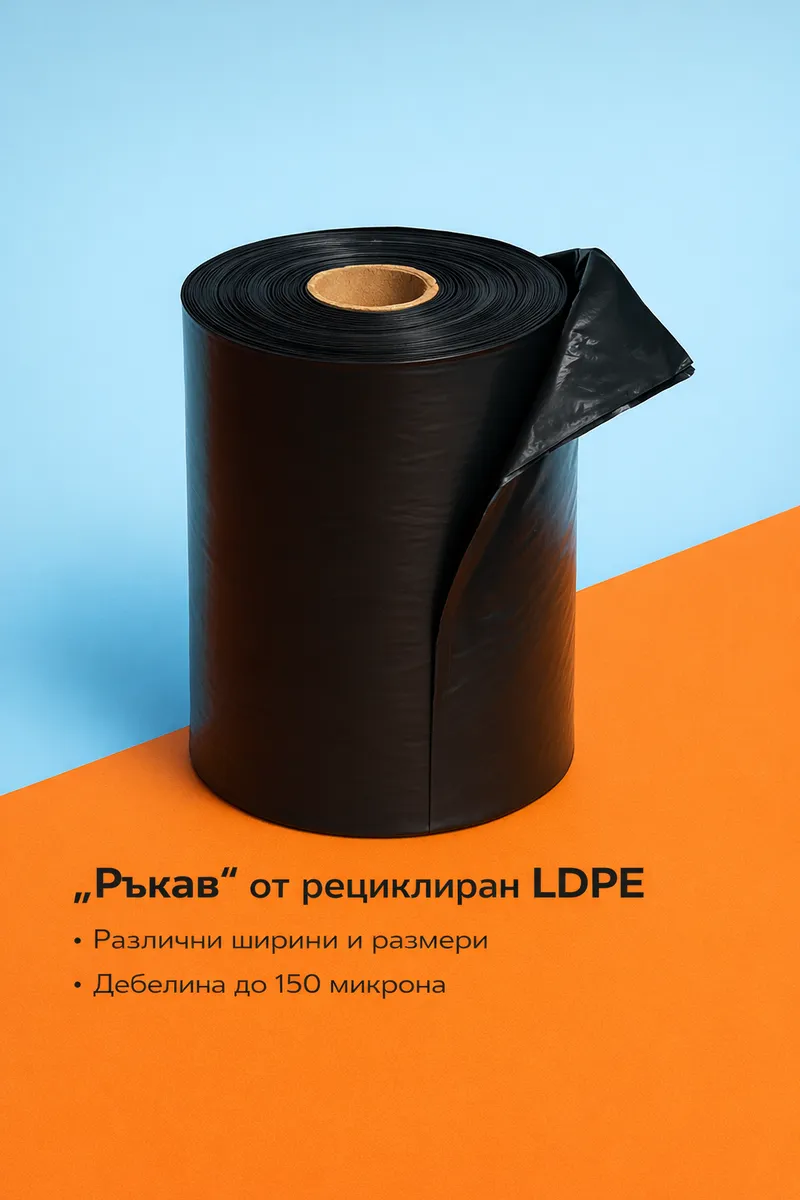 Рециклиран LDPE ръкав