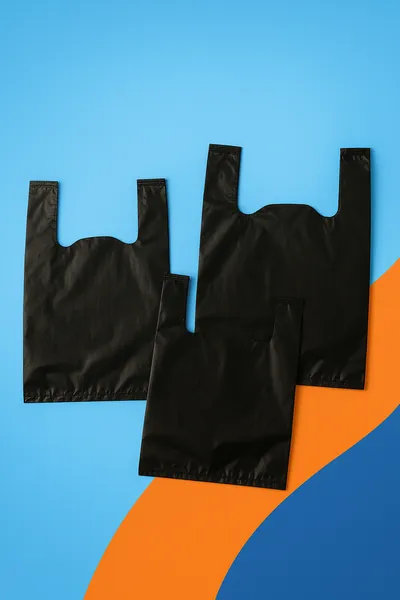 Черни HDPE торбички